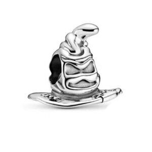 🎆LINX DISCONTINUED Silver Sorting Hat Harry Potter Bracelet Charm